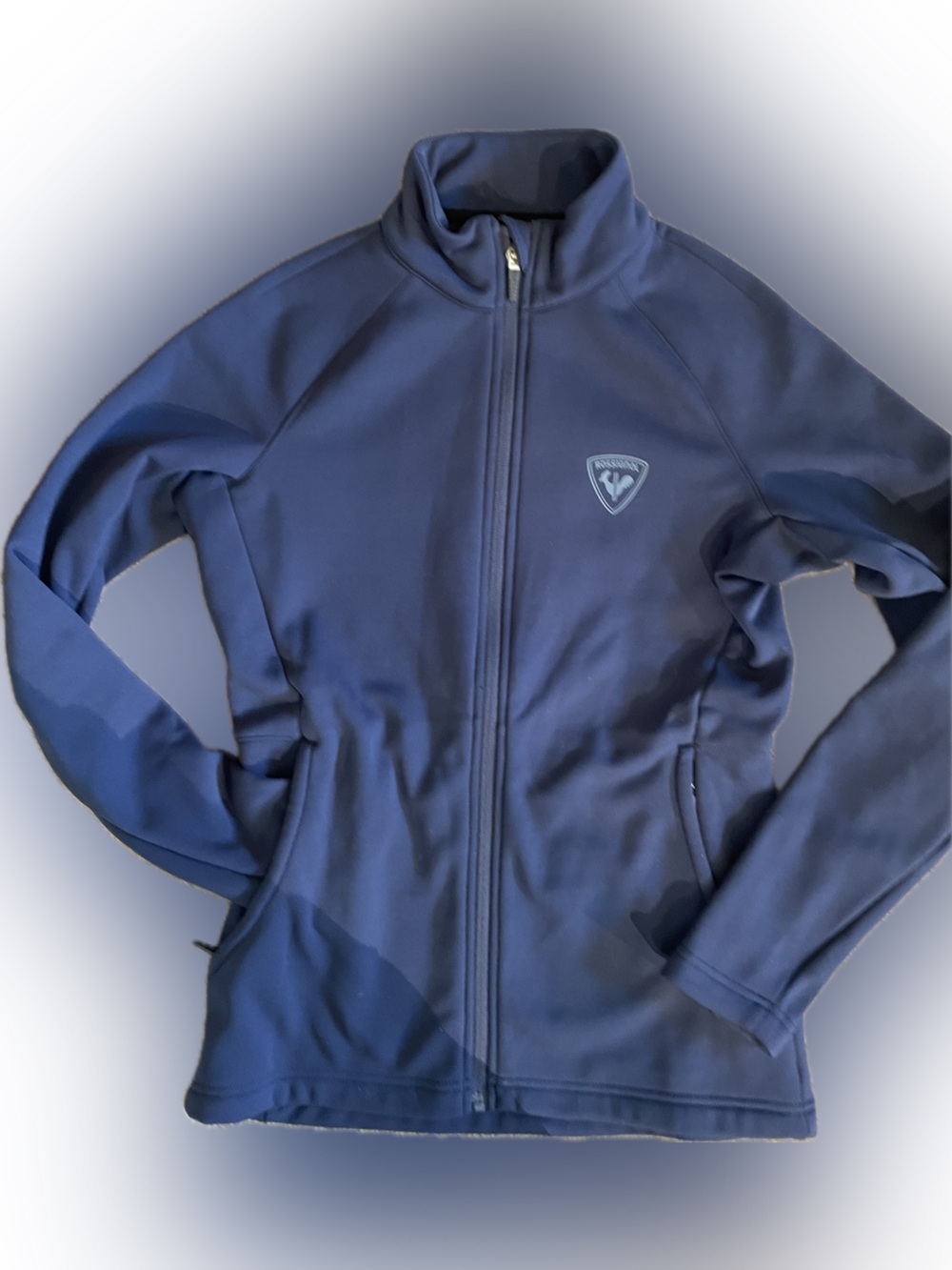 Rossignol Women's Navy Full-Zip Softshell Jacket; size XS